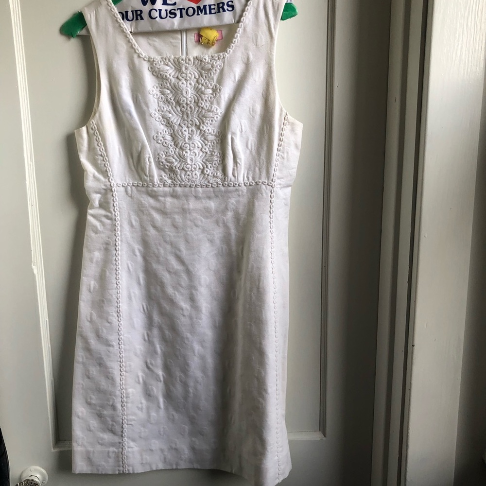 White lily Pulitzer dress